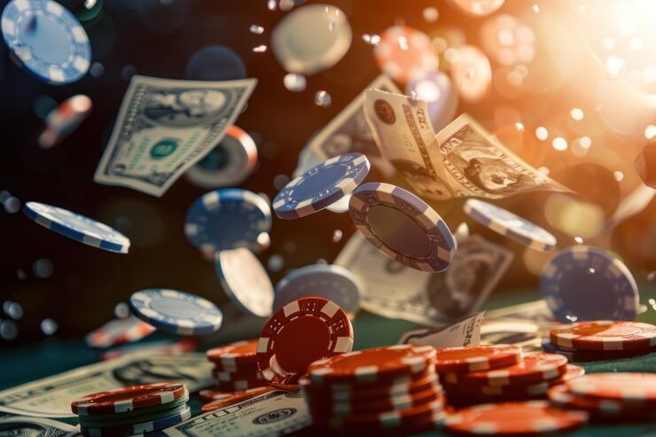 Live dealer Texas Hold'em Bonus table at daftar igamble247